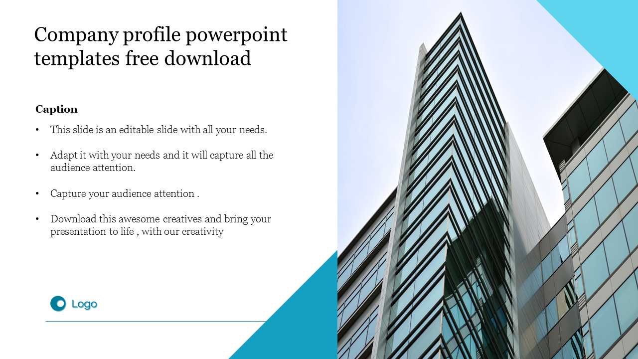 Company Profile Powerpoint Template Free Download
